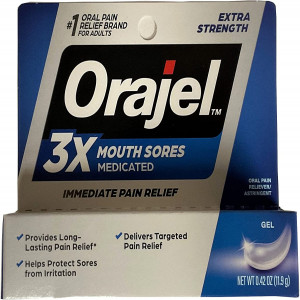 Orajel Orajel Mouth Sore Pain Relief Gel, 0.18 oz
